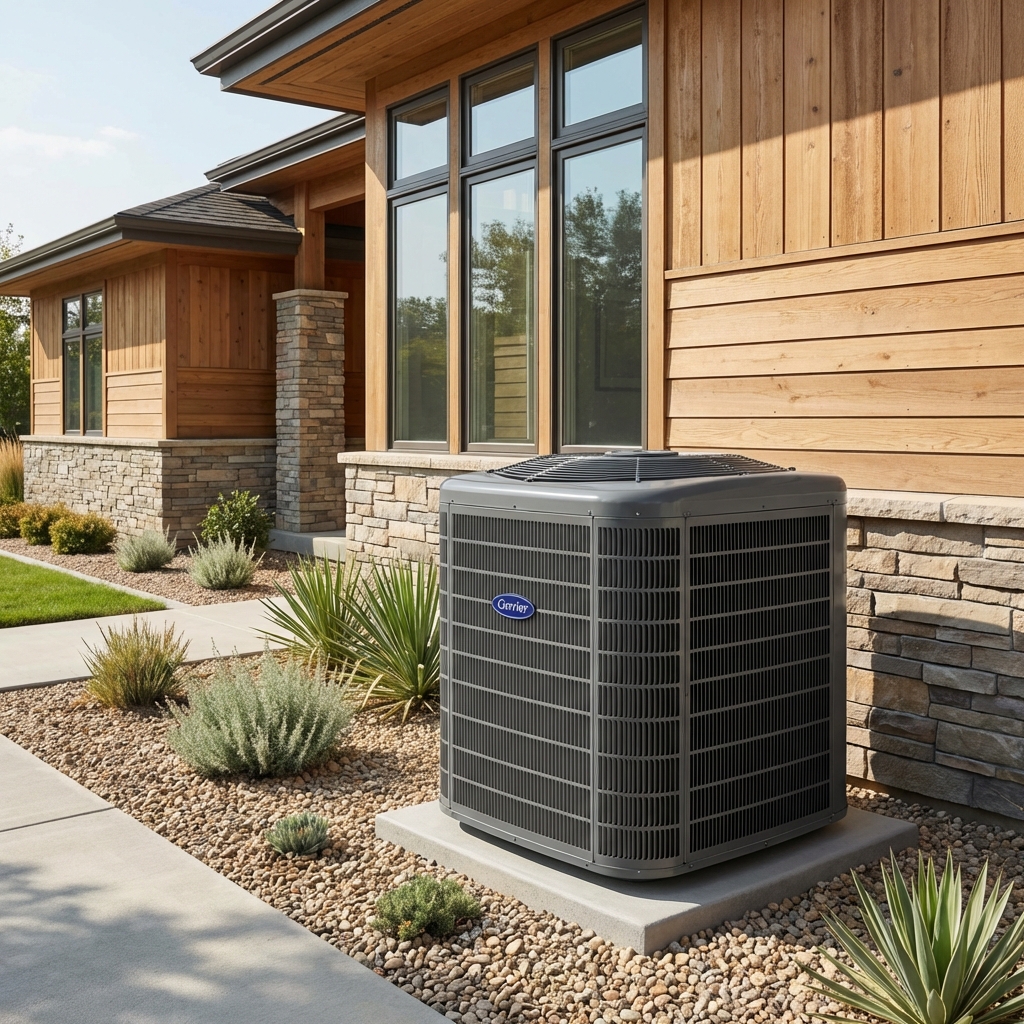 High-efficiency heat pump and central cooling installation in Deer Park, NY