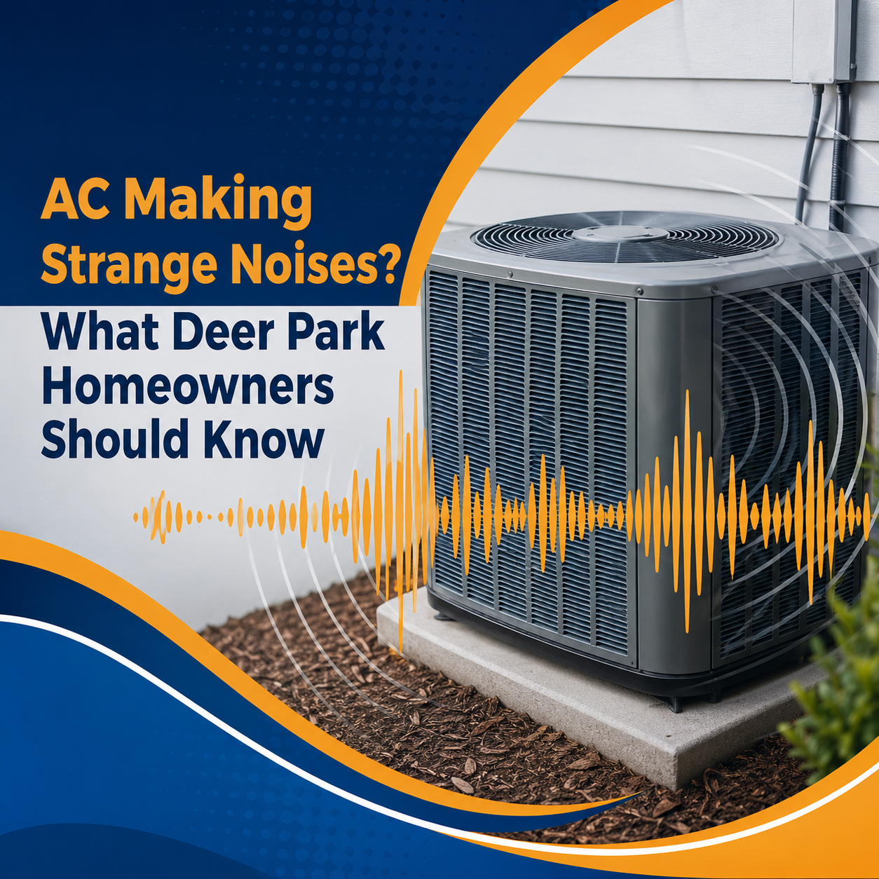 AC Making Strange Noises? What Deer Park Homeowners Should Know