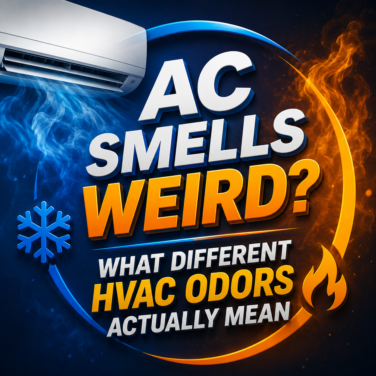 AC Smells Weird? What Different HVAC Odors Actually Mean
