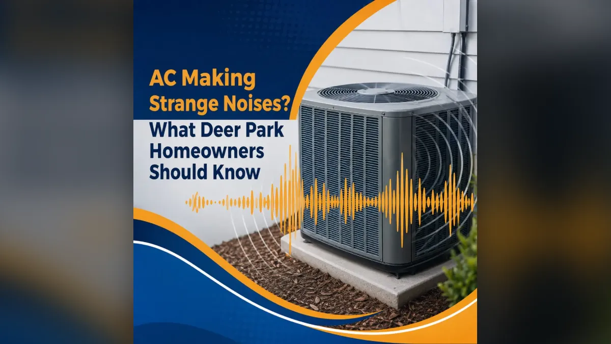 AC Making Strange Noises? What Deer Park Homeowners Should Know