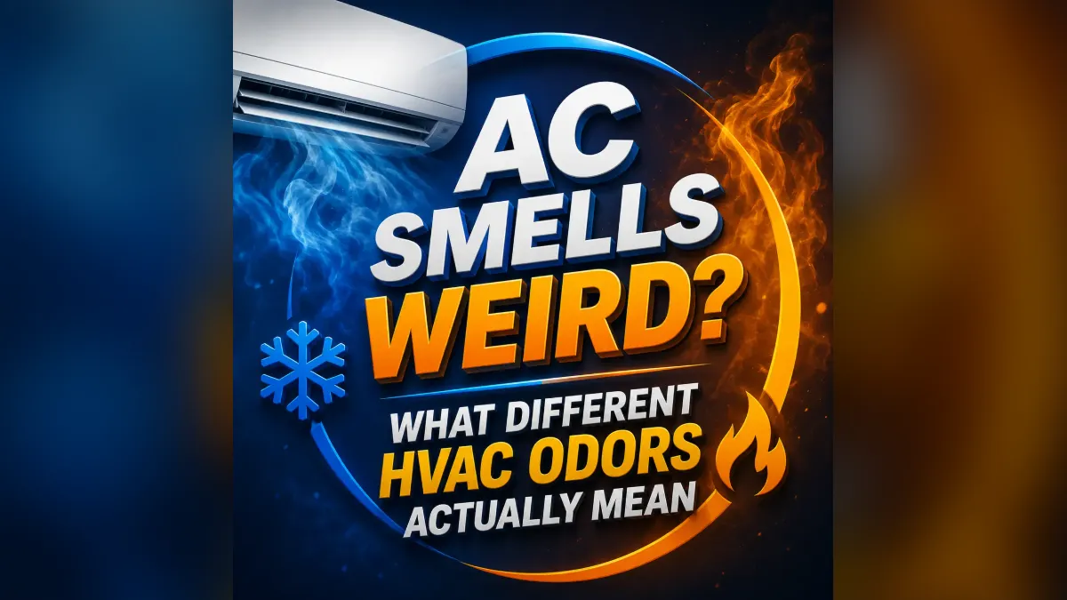 AC Smells Weird? What Different HVAC Odors Actually Mean