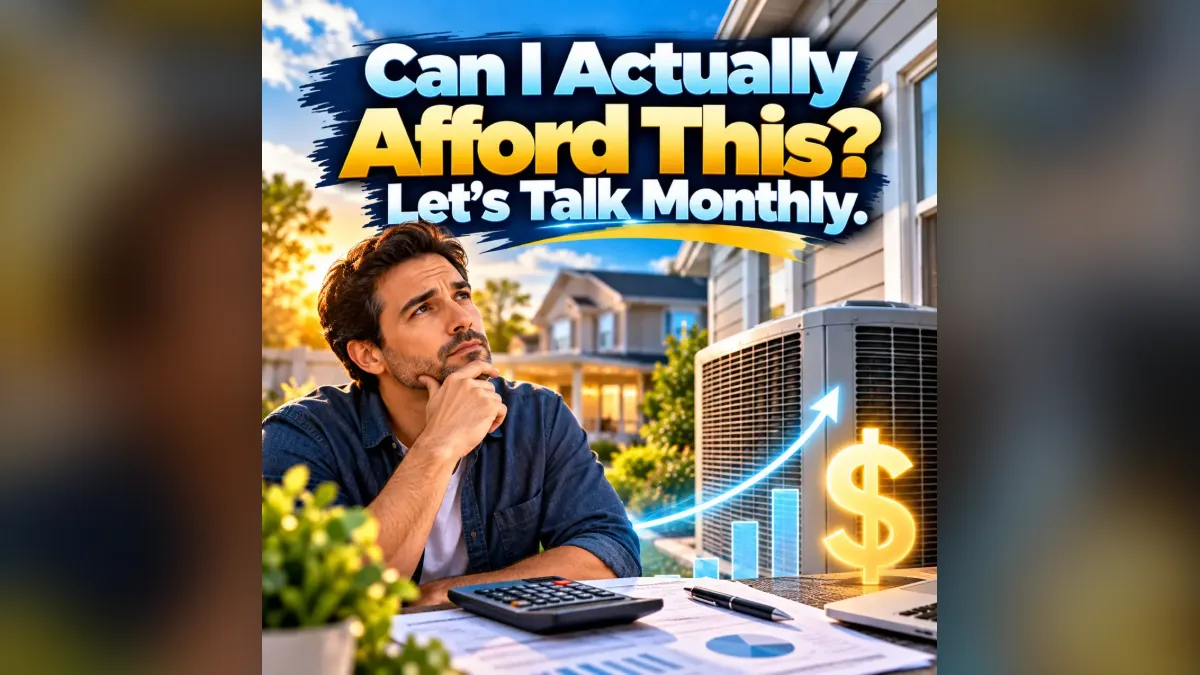 Can I Actually Afford This? Let's Talk Monthly.
