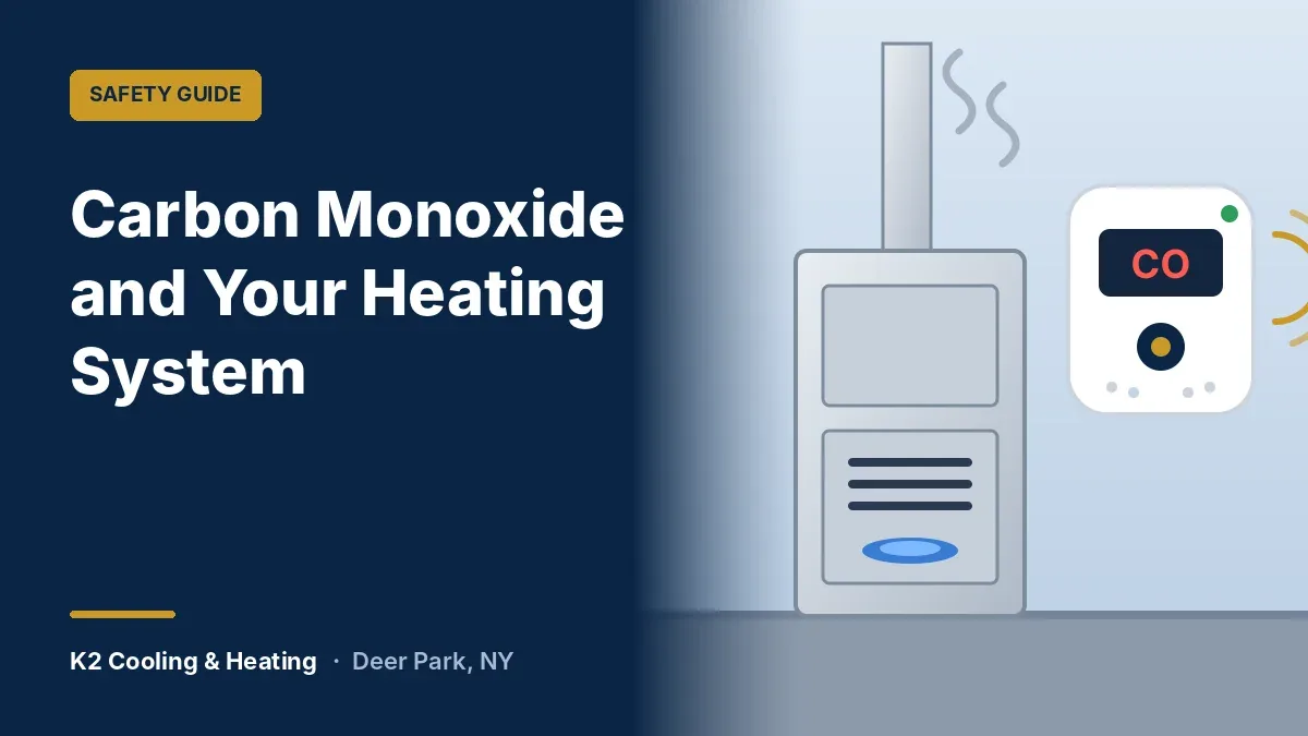 Carbon Monoxide and Your Heating System: What Long Island Homeowners Need to Know