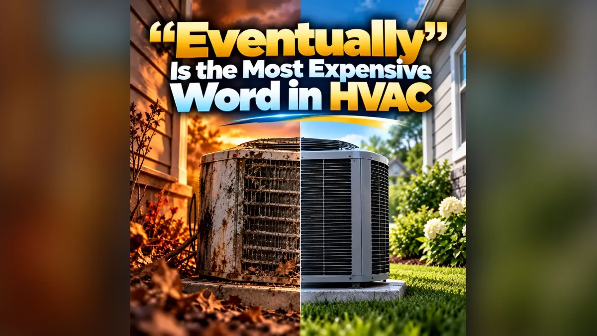 "Eventually" Is the Most Expensive Word in HVAC