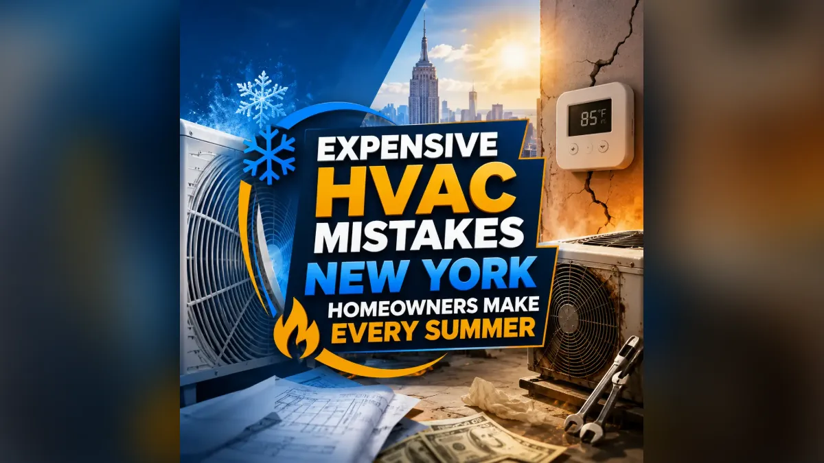 Expensive HVAC Mistakes New York Homeowners Make Every Summer (And How to Avoid Them)
