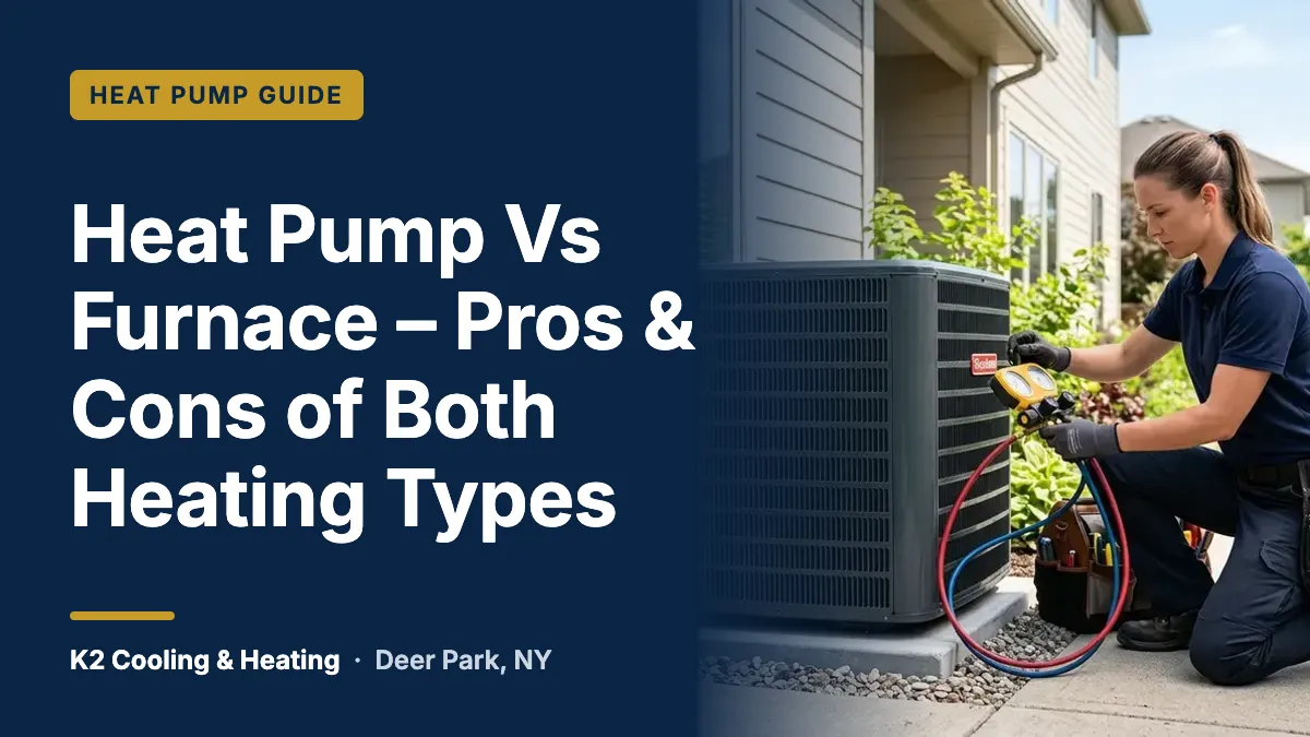Heat Pump Vs Furnace – Pros & Cons of Both Heating Types