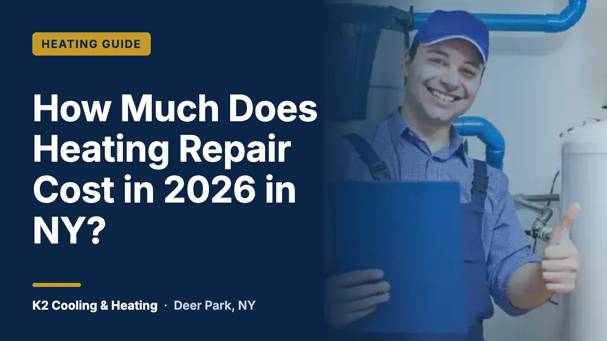 How Much Does Heating Repair Cost in 2026 in NY?