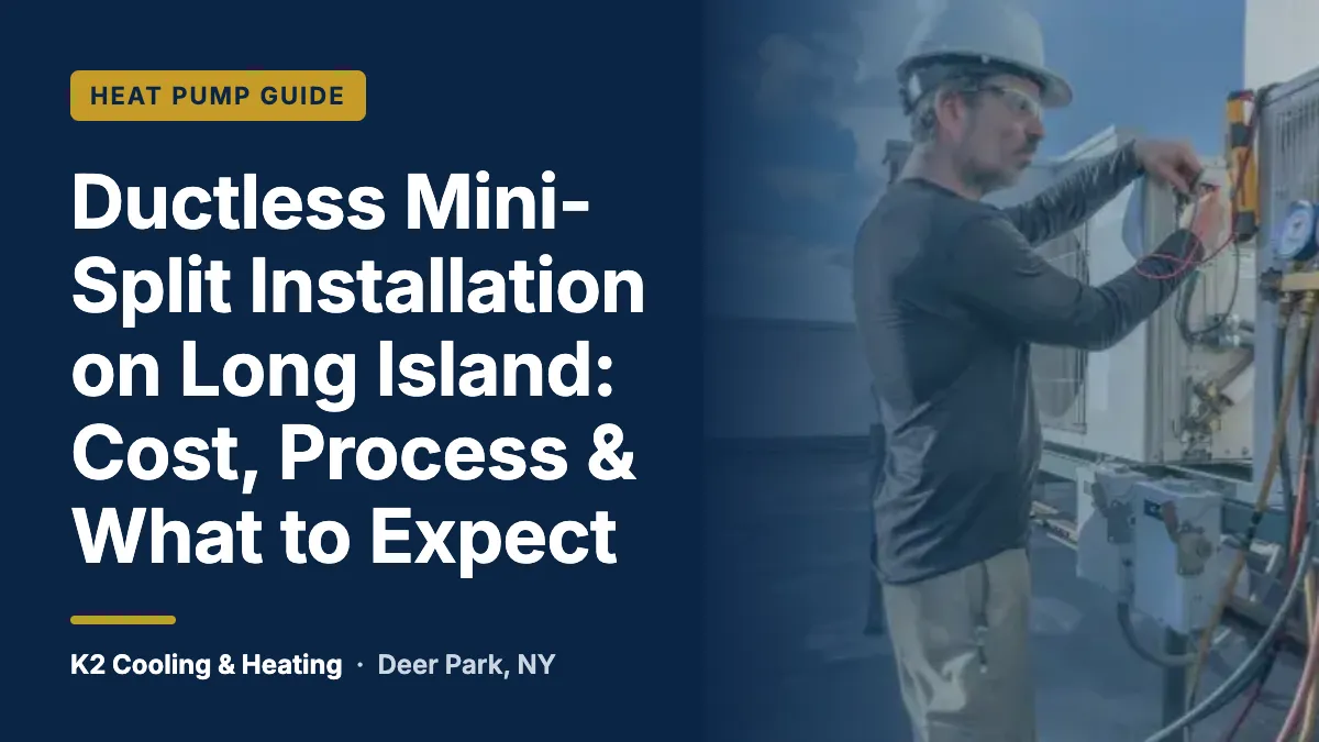 Ductless Mini-Split Installation on Long Island: Cost, Process & What to Expect