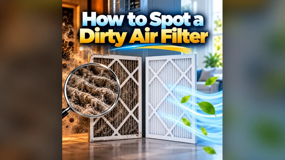How to Spot a Dirty Air Filter