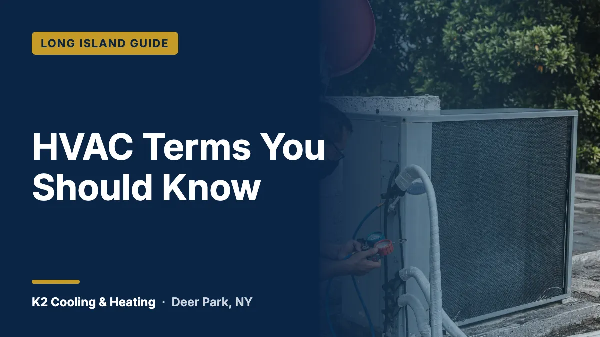HVAC Terms You Should Know