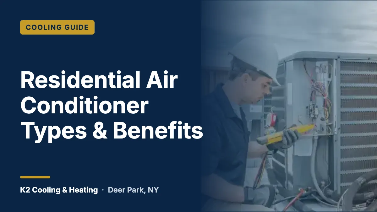 Residential Air Conditioner Types & Benefits