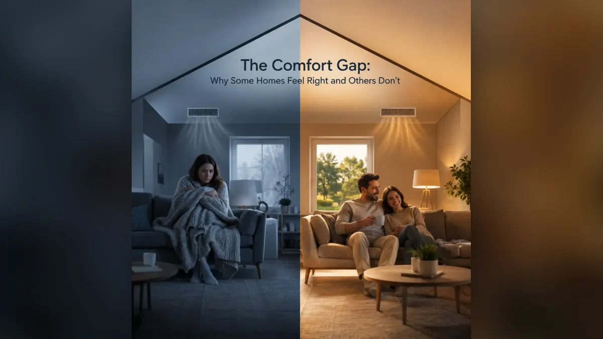 The Comfort Gap: Why Some Homes Feel Right and Others Don’t