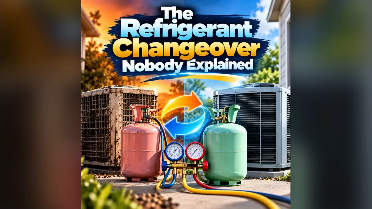 The Refrigerant Changeover Nobody Explained