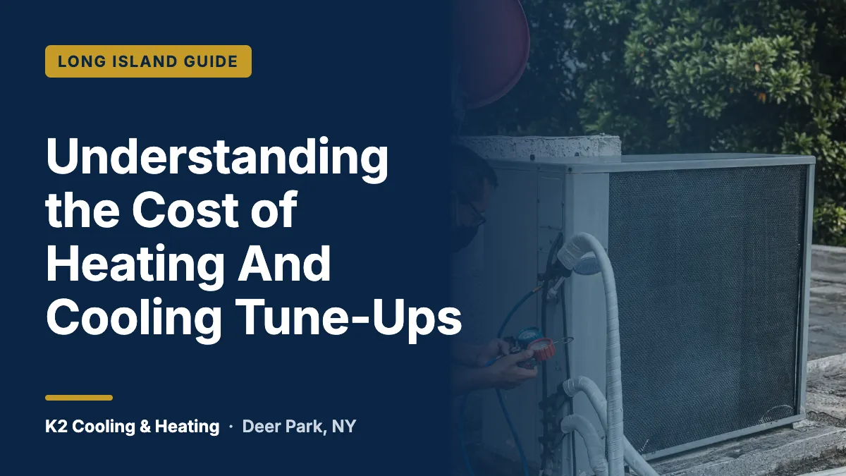 Understanding the Cost of Heating And Cooling Tune-Ups