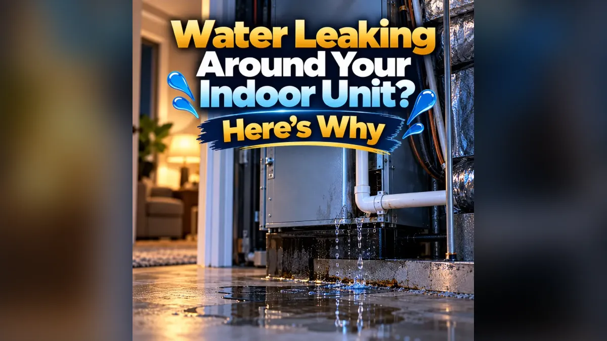 Water Leaking Around Your Indoor Unit? Here's Why