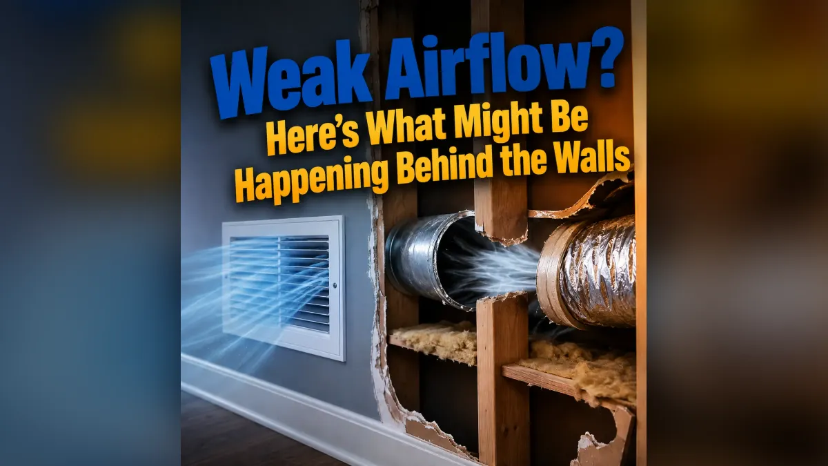 Weak Airflow? Here’s What Might Be Happening Behind the Walls
