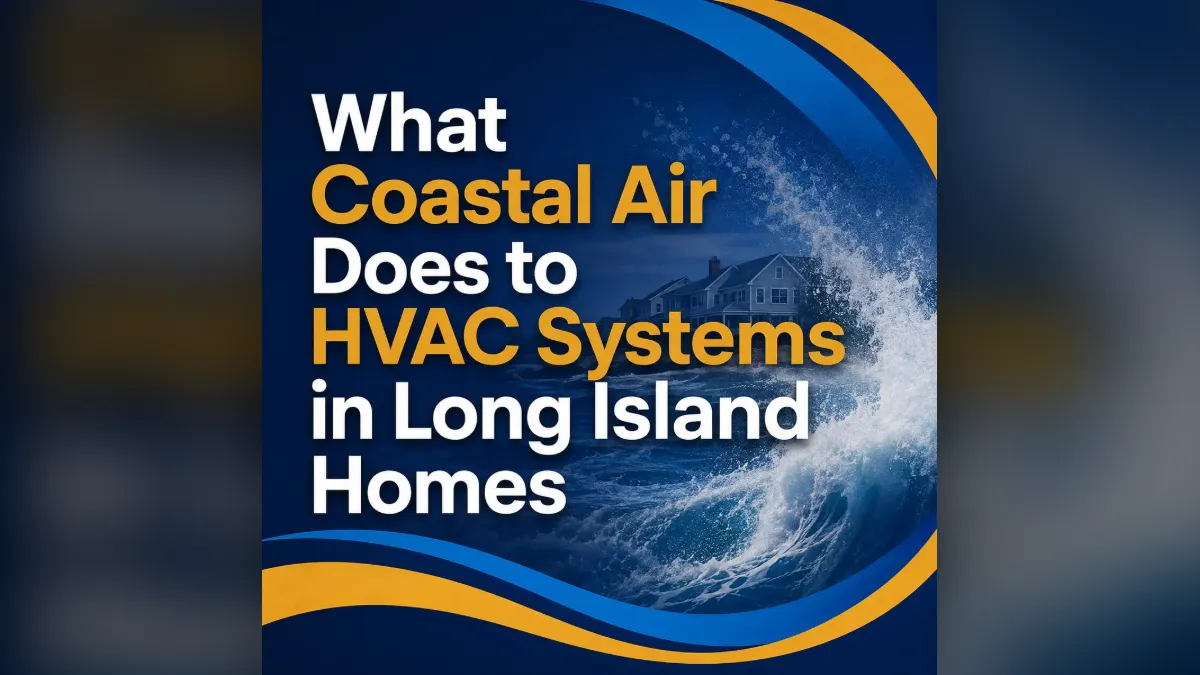 What Coastal Air Does to HVAC Systems in Long Island Homes