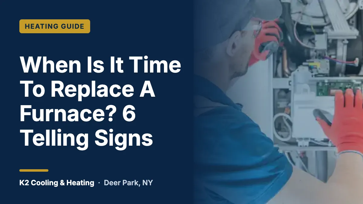When Is It Time To Replace A Furnace? 6 Telling Signs