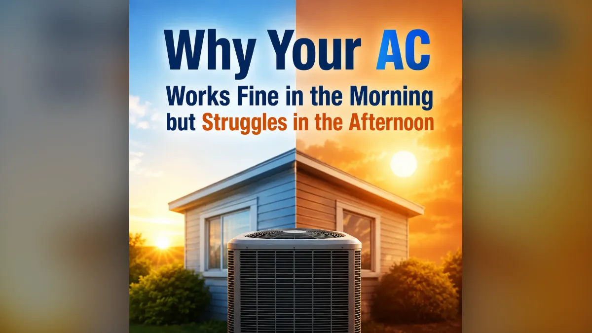 Why Your AC Works Fine in the Morning but Struggles in the Afternoon