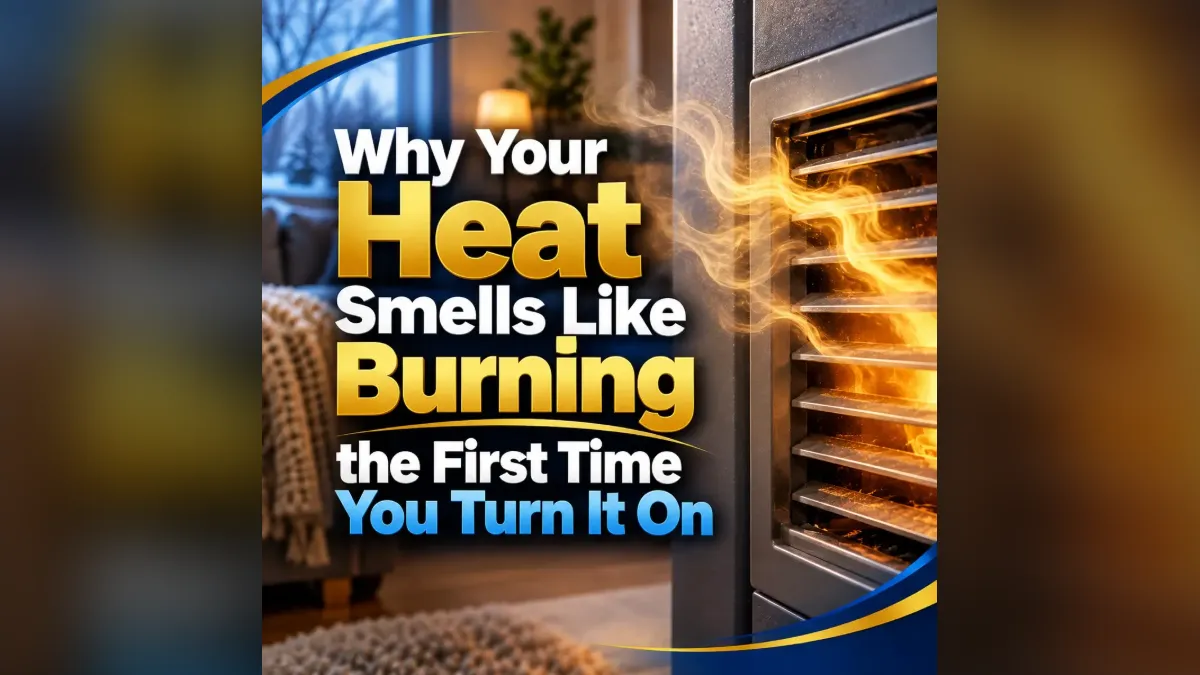 Why Your Heat Smells Like Burning the First Time You Turn It On