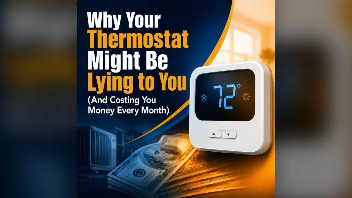 Why Your Thermostat Might Be Lying to You (And Costing You Money Every Month)