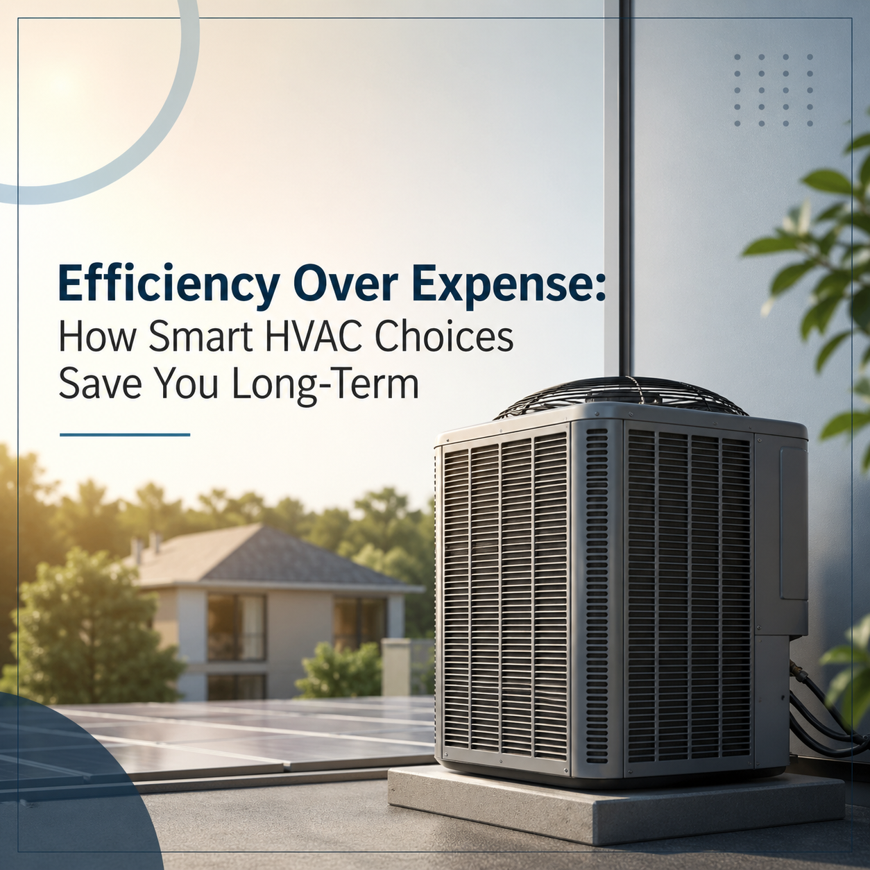Efficiency Over Expense: How Smart HVAC Choices Save You Long-Term