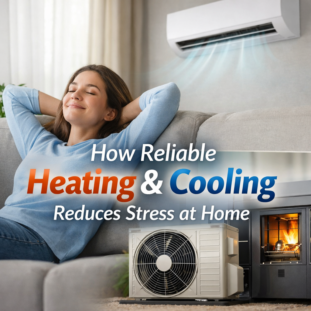 From Breakdown to Balance: How Reliable Heating & Cooling Reduces Stress at Home