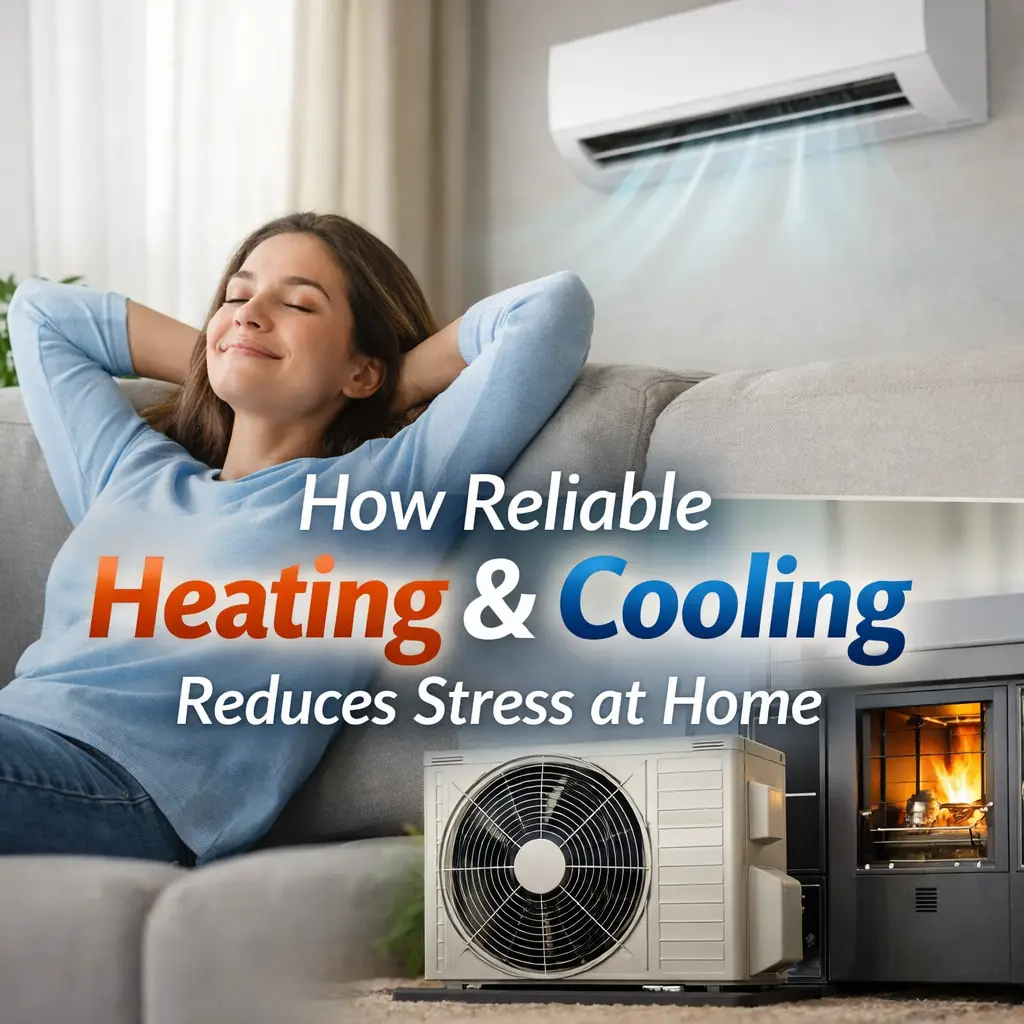From Breakdown to Balance: How Reliable Heating & Cooling Reduces Stress at Home