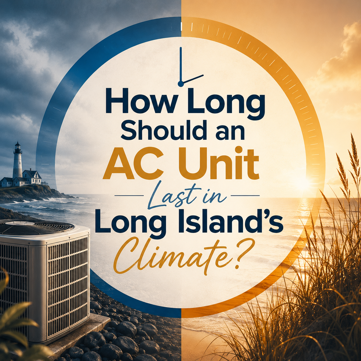How Long Should an AC Unit Last in Long Island's Climate?