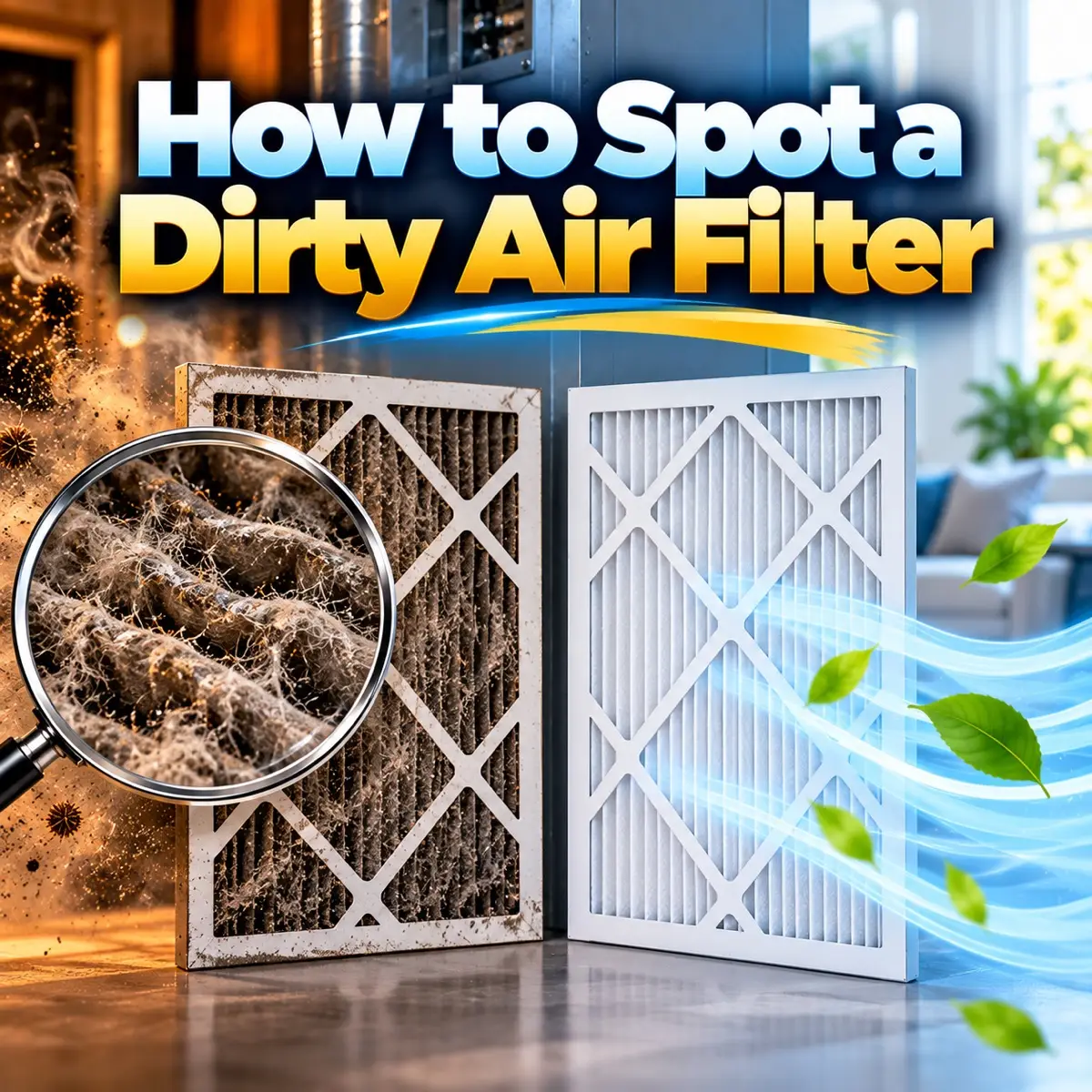 How to Spot a Dirty Air Filter