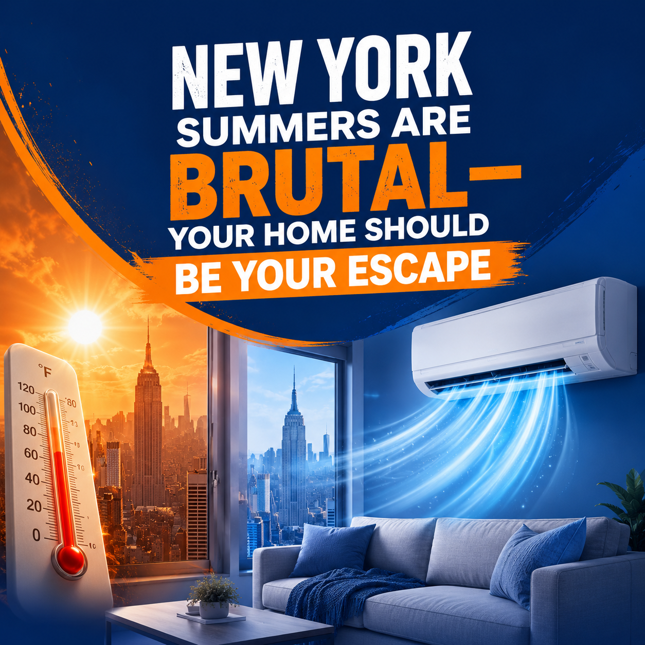 New York Summers Are Brutal—Your Home Should Be Your Escape