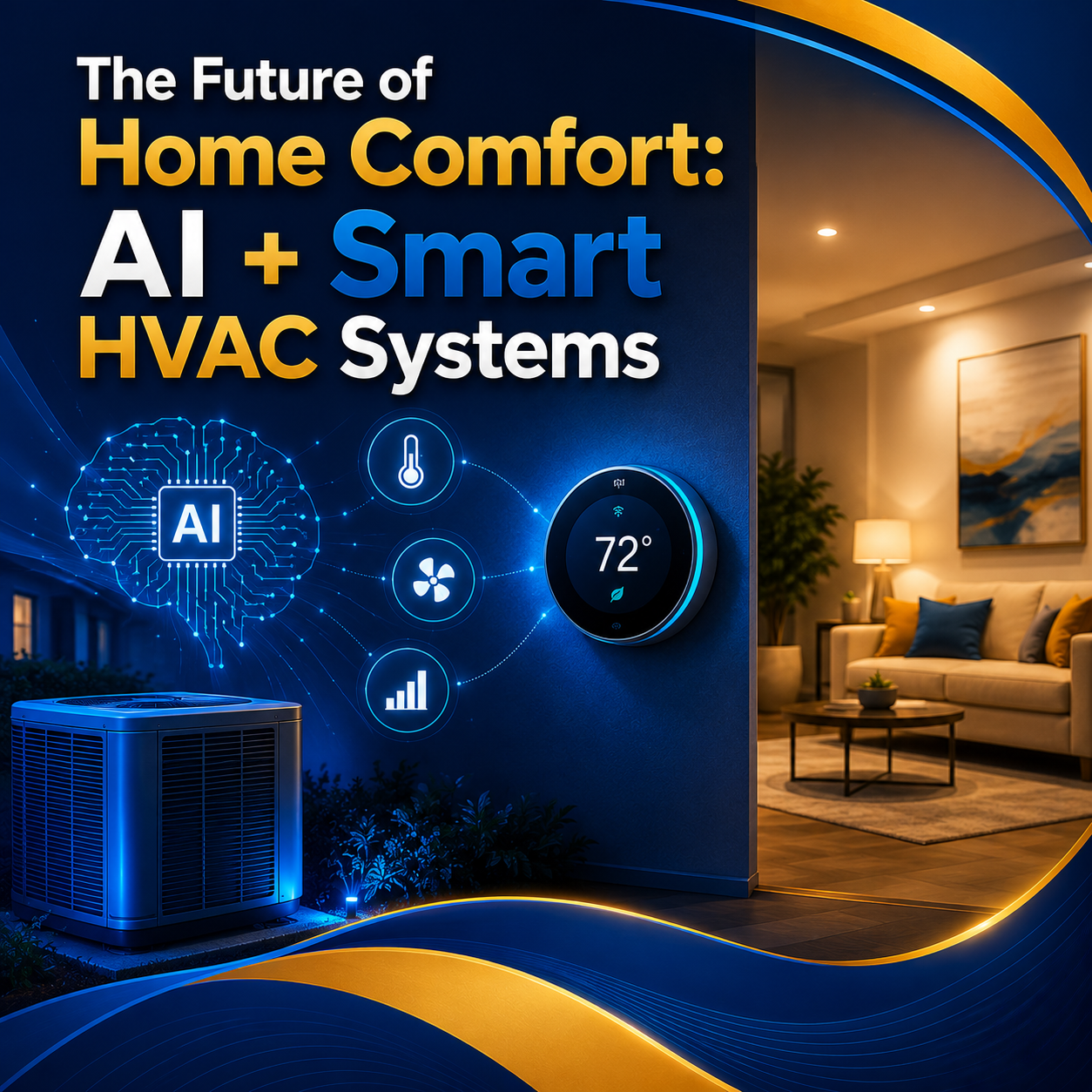 The Future of Home Comfort: AI + Smart HVAC Systems