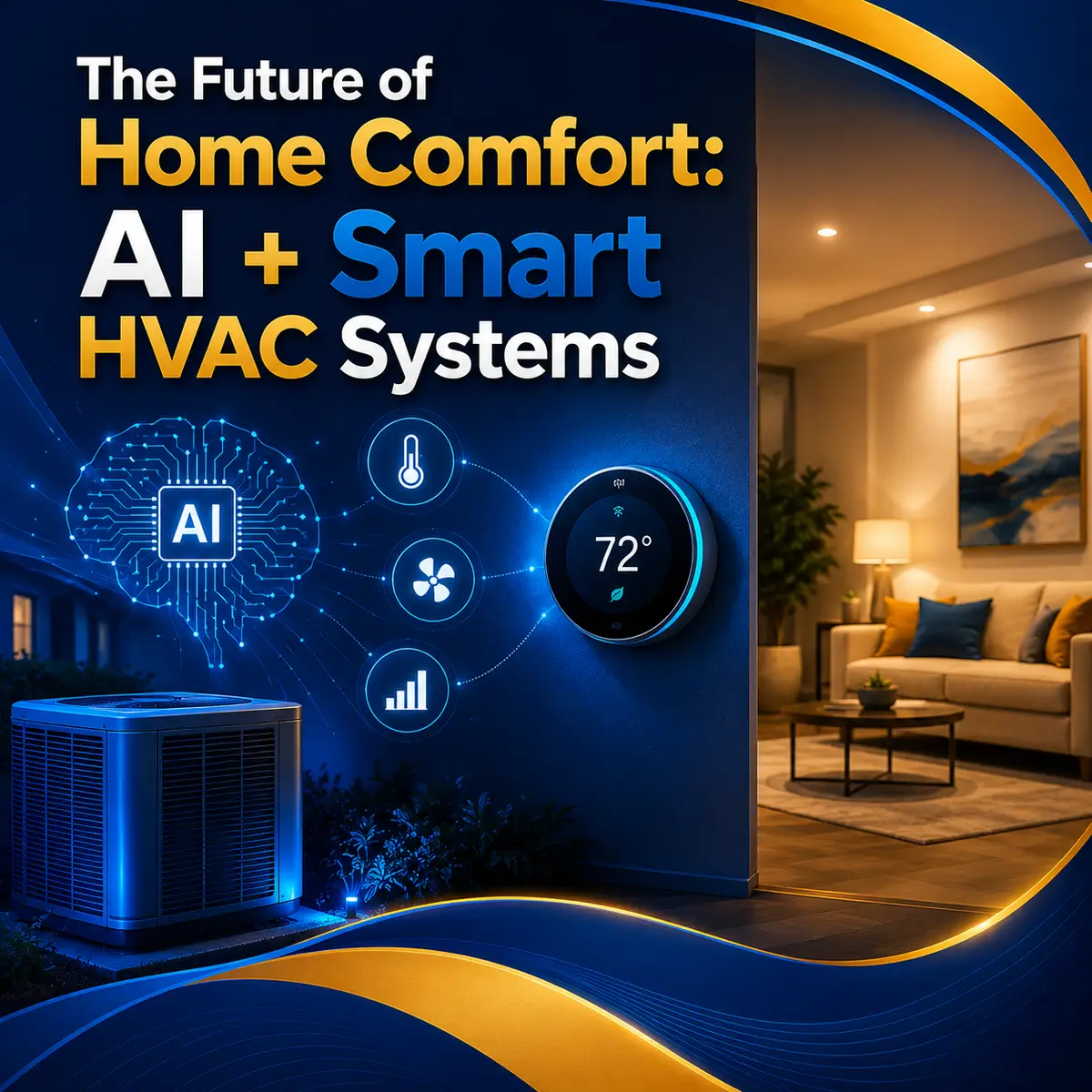 The Future of Home Comfort: AI + Smart HVAC Systems
