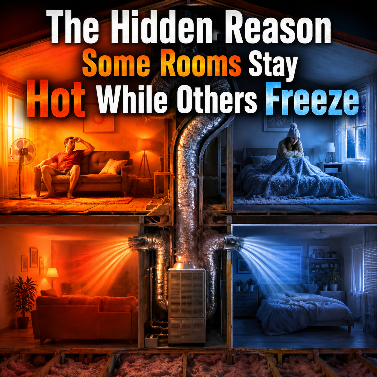 The Hidden Reason Some Rooms Stay Hot While Others Freeze