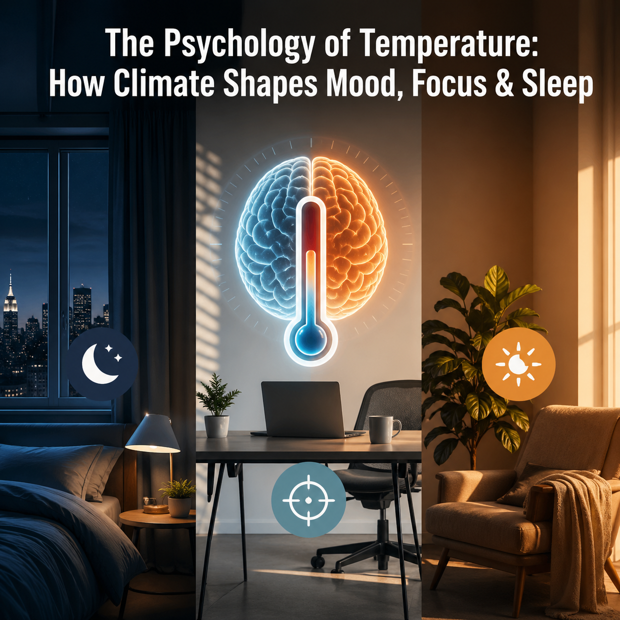 The Psychology of Temperature: How Climate Shapes Mood, Focus & Sleep