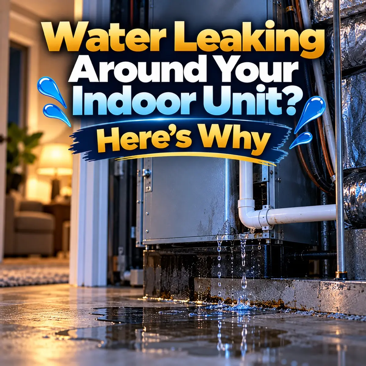 Water Leaking Around Your Indoor Unit? Here's Why