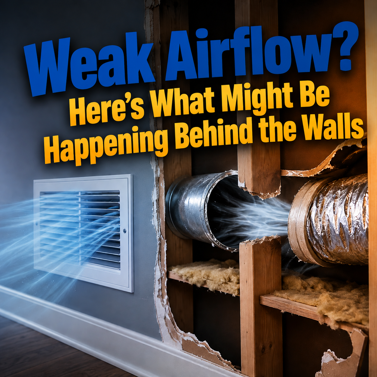 Weak Airflow? Here’s What Might Be Happening Behind the Walls