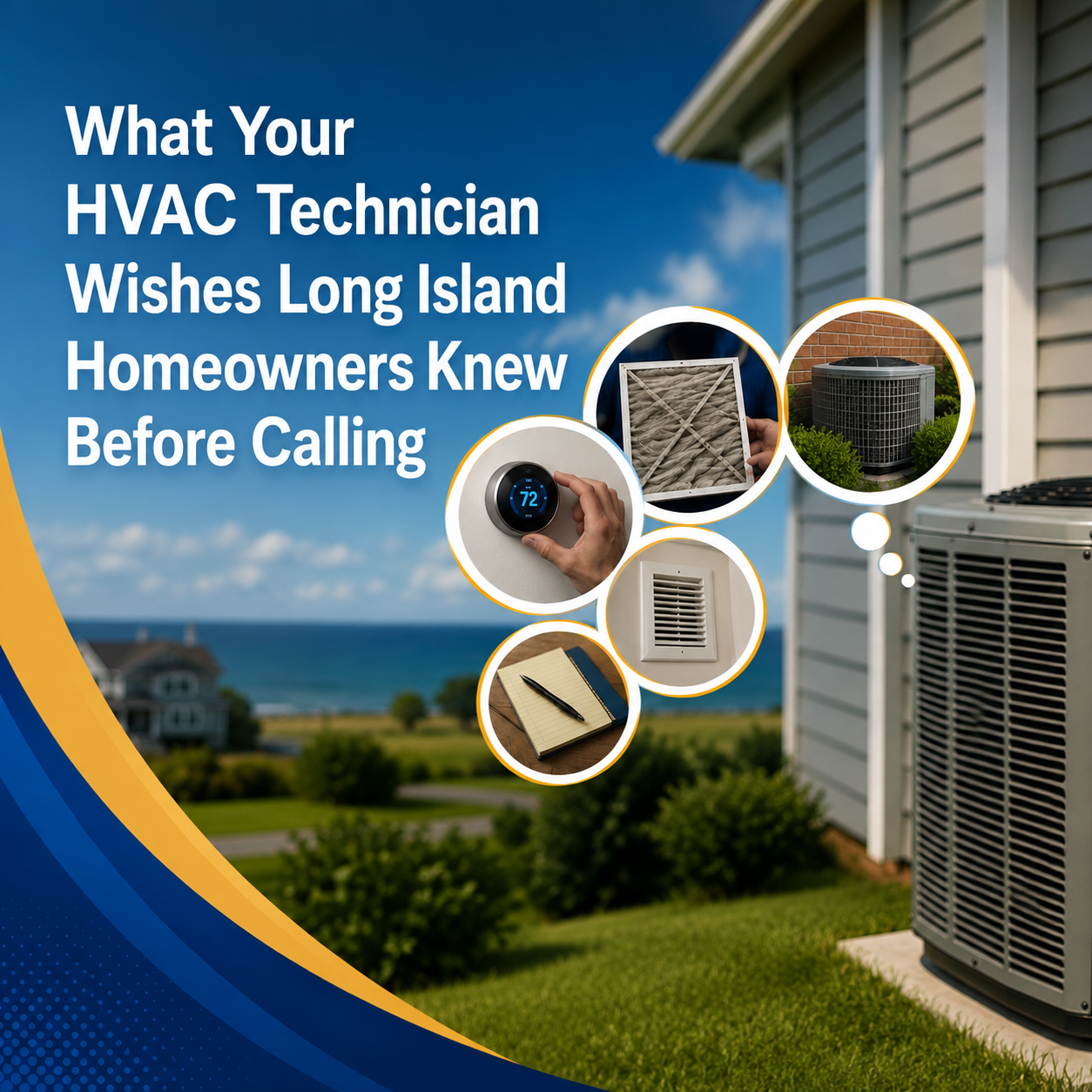 What Your HVAC Technician Wishes Long Island Homeowners Knew Before Calling