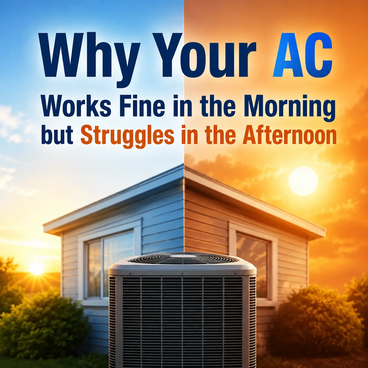 Why Your AC Works Fine in the Morning but Struggles in the Afternoon