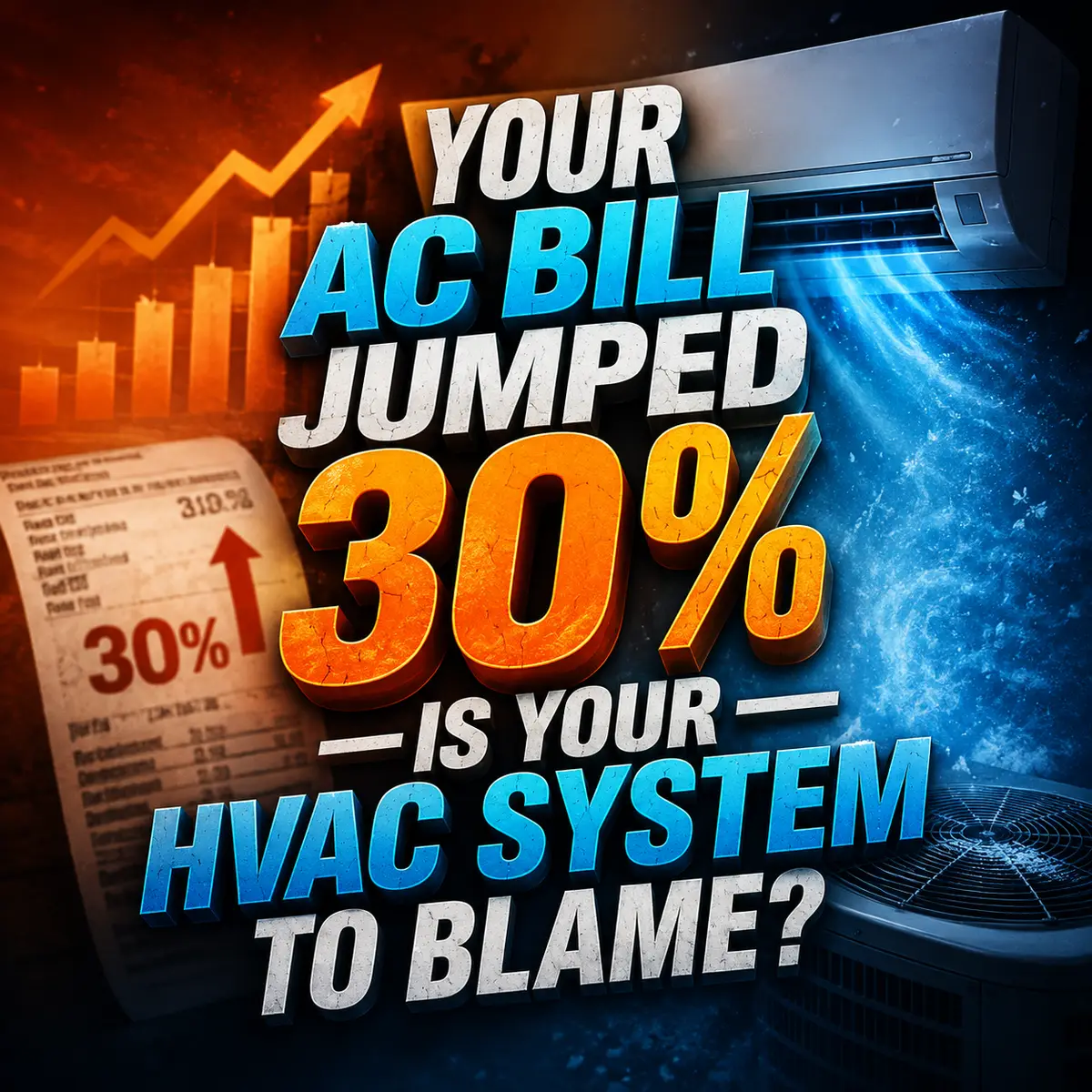 Your AC Bill Jumped 30%—Is Your HVAC System to Blame?