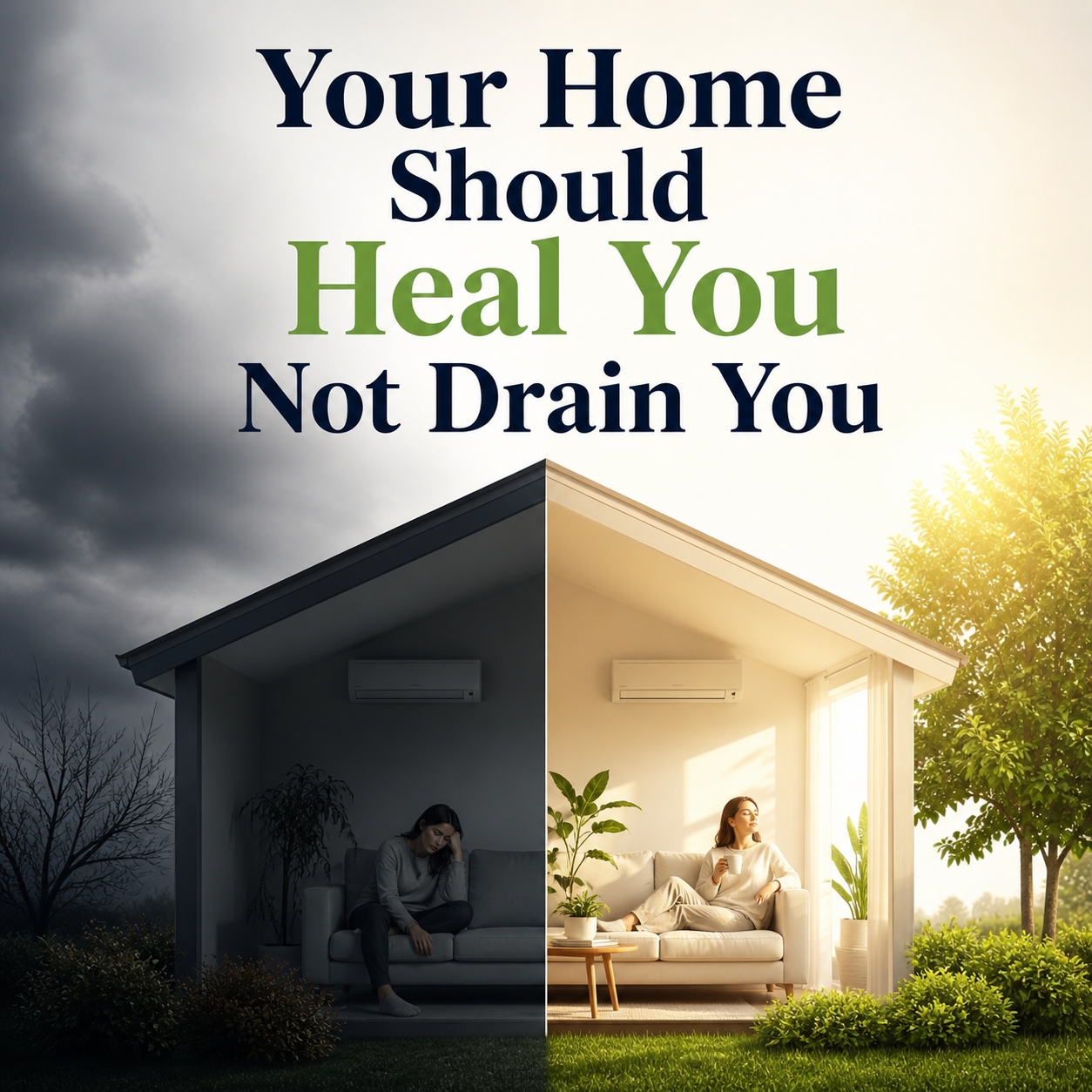 Your Home Should Heal You Not Drain You