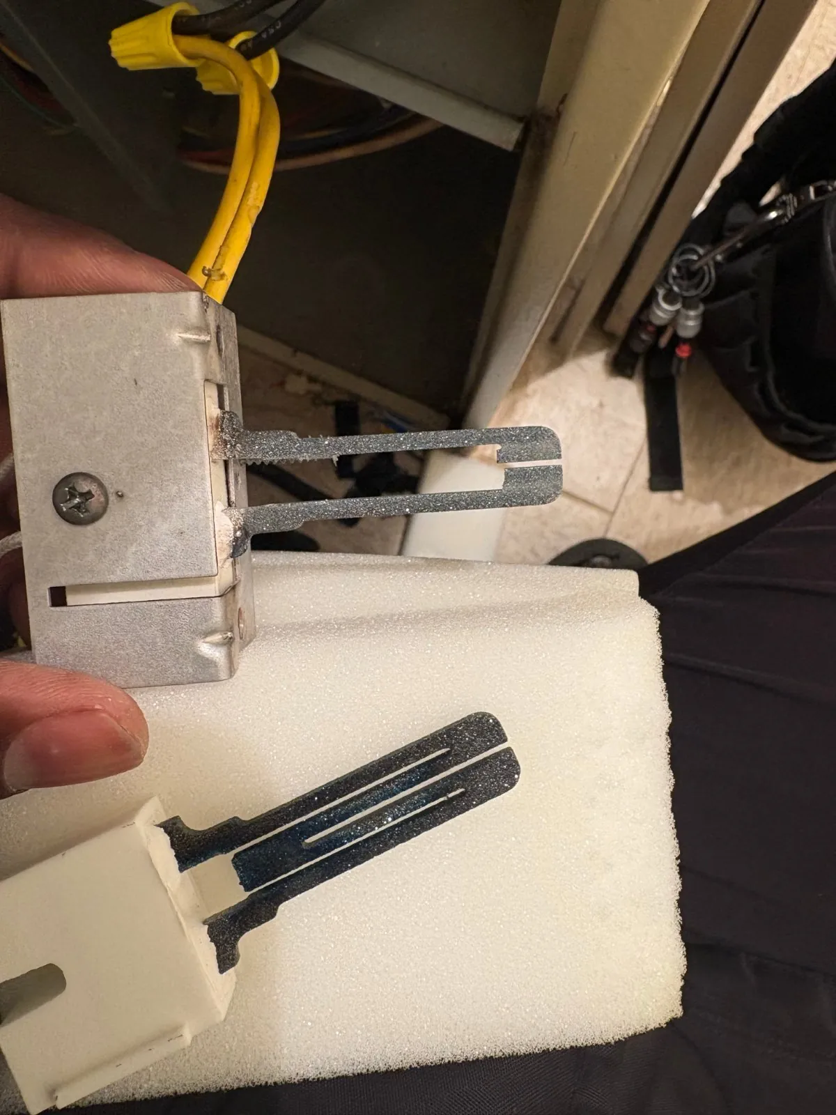 Hot surface igniter replaced on the furnace, Commack NY