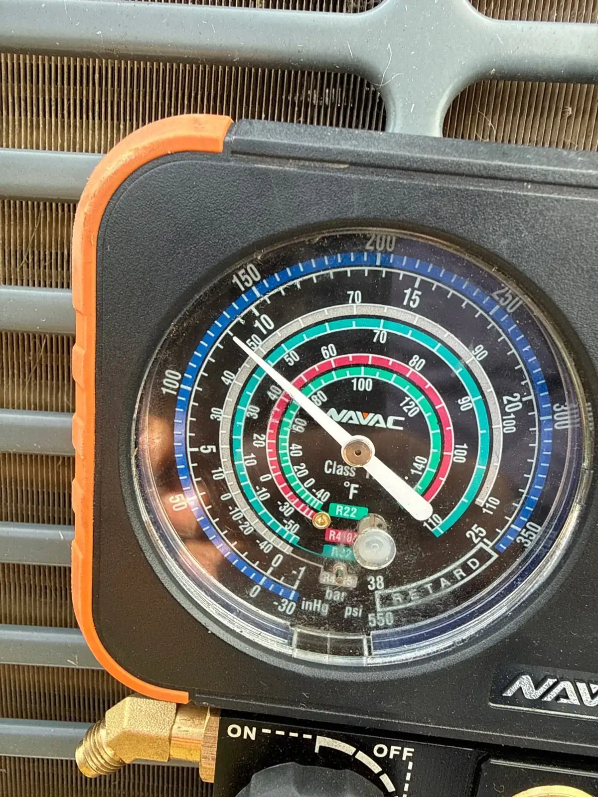 Gauges checking system pressures, Deer Park NY