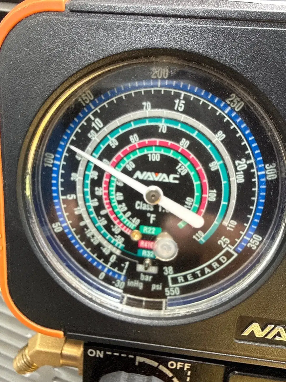 Gauges confirming pressures after the repair, Deer Park NY