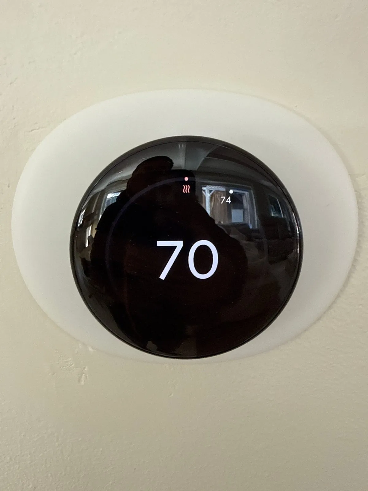 Nest thermostat installed and running
