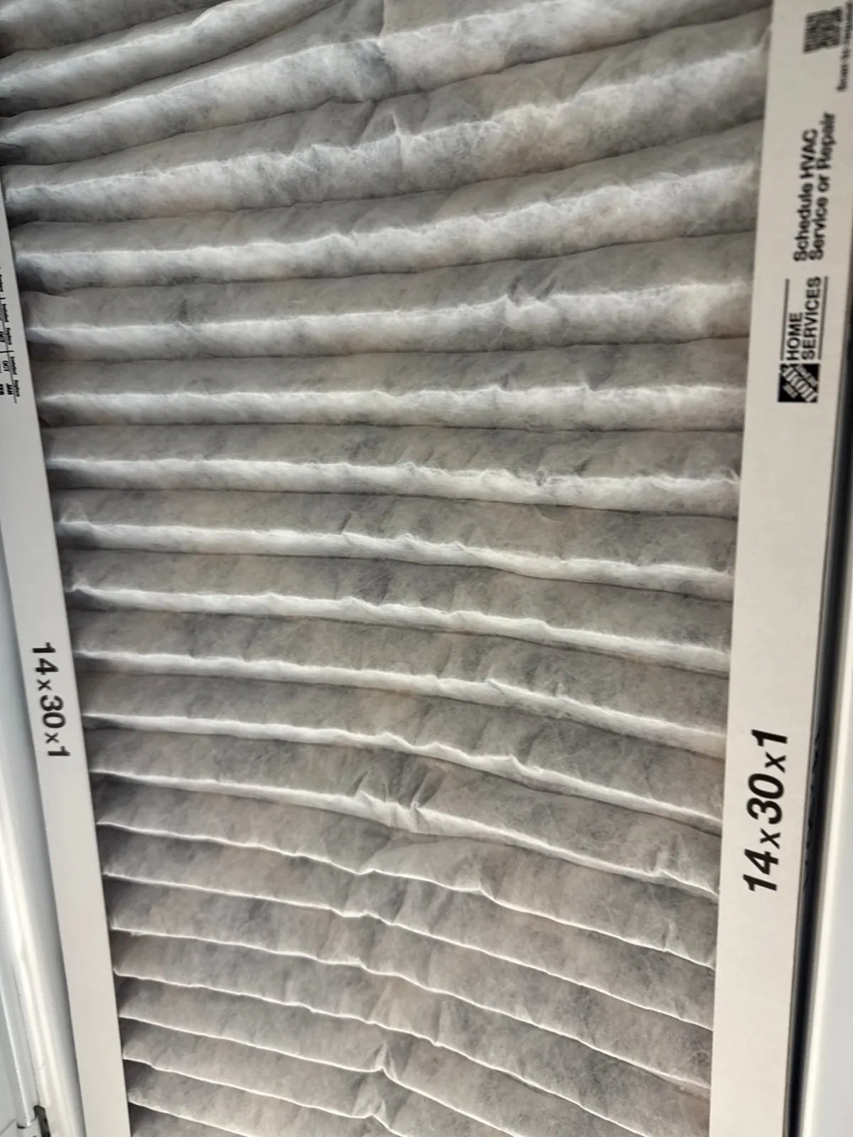 New air filter installed, Huntington Station NY