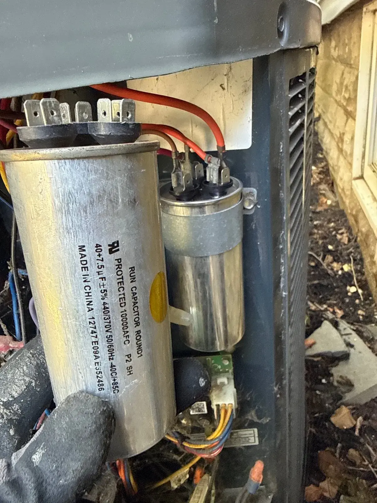 New run capacitor installed, Huntington NY